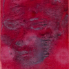 Uit clayfaces, 24-18 cm, 2014,  olieverflinnen